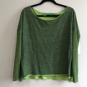 Alice and Olivia green sweater